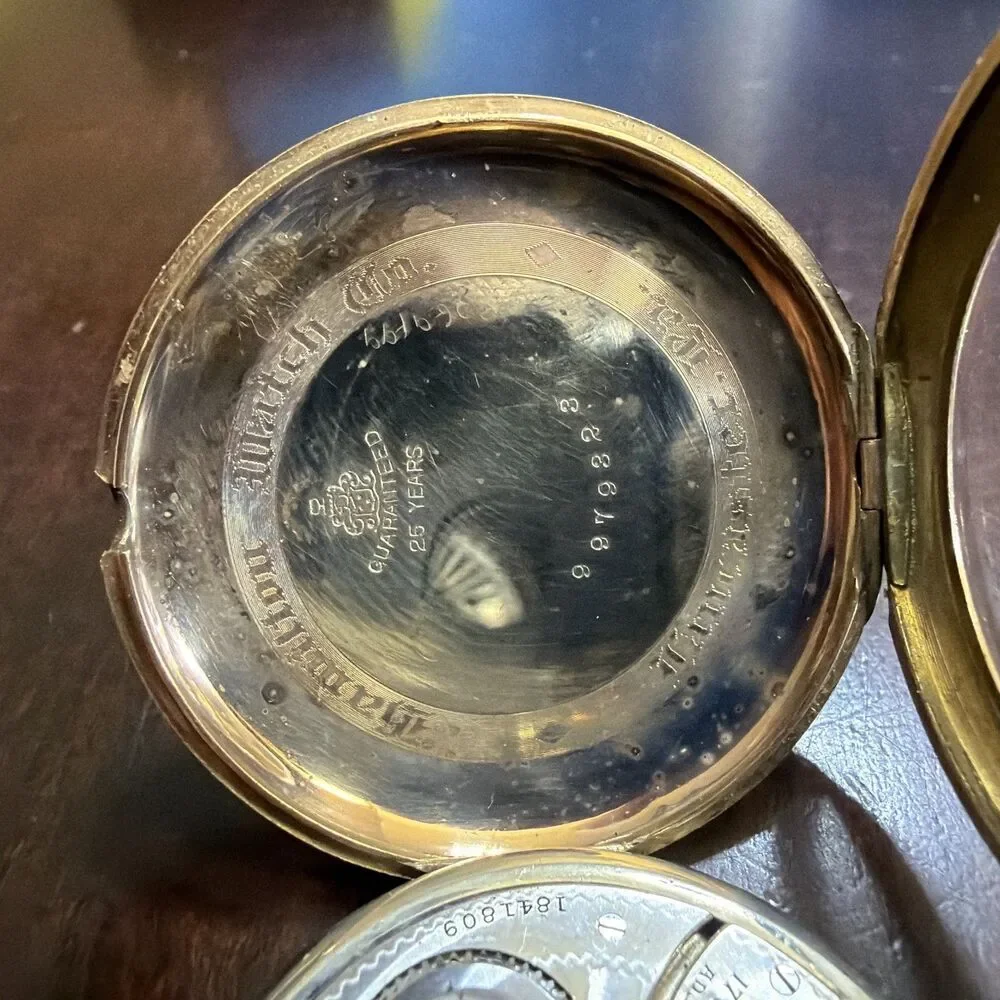 Original Vintage Hamilton 910 Pocket Watch- Not Running - Needs Service.